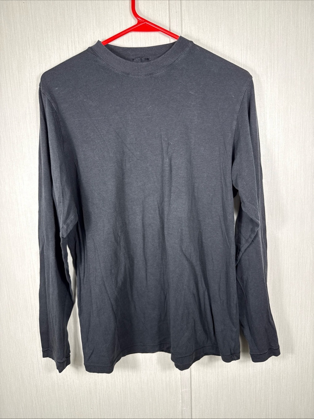 Skims Women’s Onyx Soft Smoothing Long Sleeve Crew Neck Shirt S
